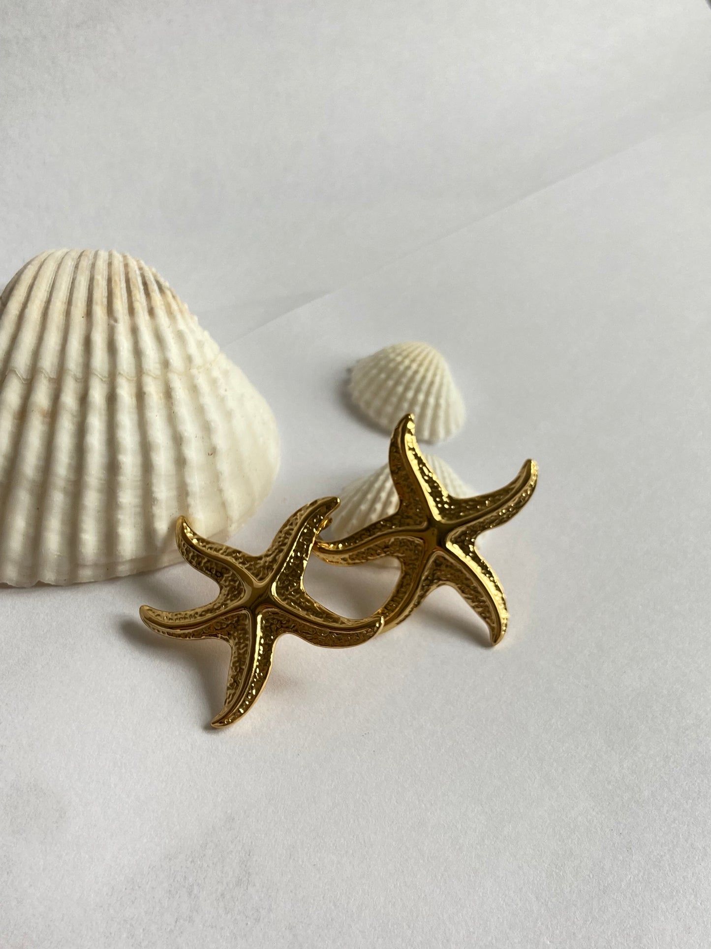 Boucle d’oreille starfish