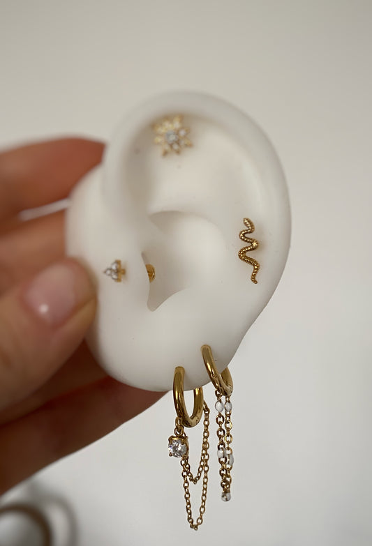 Boucles d’oreilles light