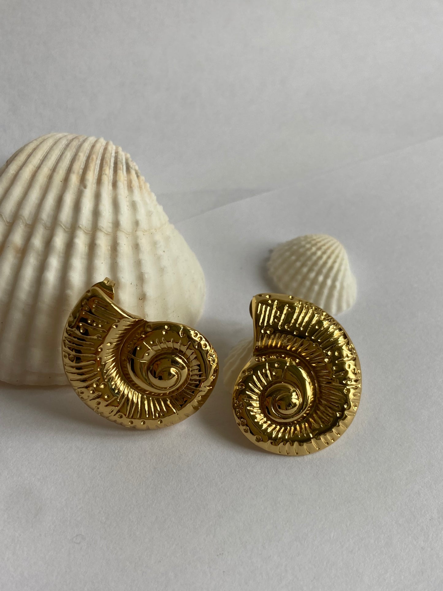 Boucle d’oreille shell